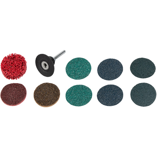 10-Piece 2" Quick Change Disc Kit Groupe Belzile Dickner