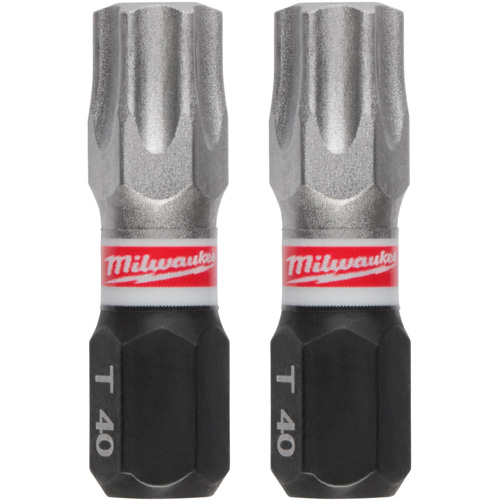 SHOCKWAVE Impact Duty Insert Bits, Torx, T-40 Groupe Belzile Dickner