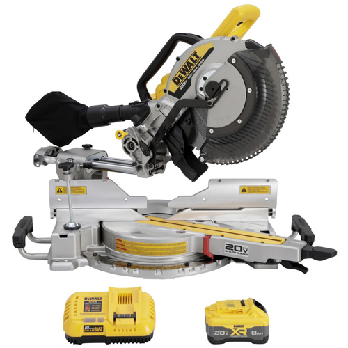 20V MAX* XR&reg;  Double Bevel Sliding Miter Saw Kit Groupe Belzile Dickner
