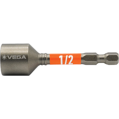 Tourne-&eacute;crou Impactech, Embout 1/2", Prise 1/4", 2-9/16" lo, Magn&eacute;tique Groupe Belzile Dickner