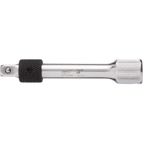 Locking Extension Socket, 1/4" Drive, 3" L Groupe Belzile Dickner