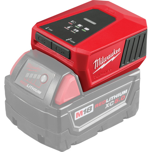 Chargeur et source d'alimentation M18 TOP-OFF, 18 V, Lithium-ion Groupe Belzile Dickner