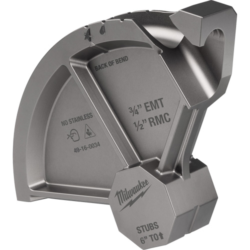 Patin de pliage de conduits 3/4” EMT/1/2” RMC Groupe Belzile Dickner