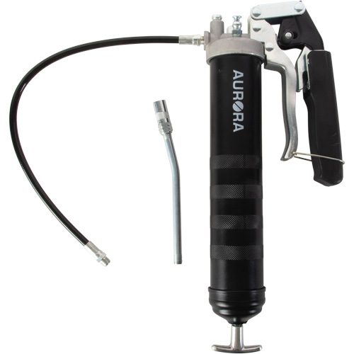 Dual Grease Gun Pistol with Lever Handle Groupe Belzile Dickner