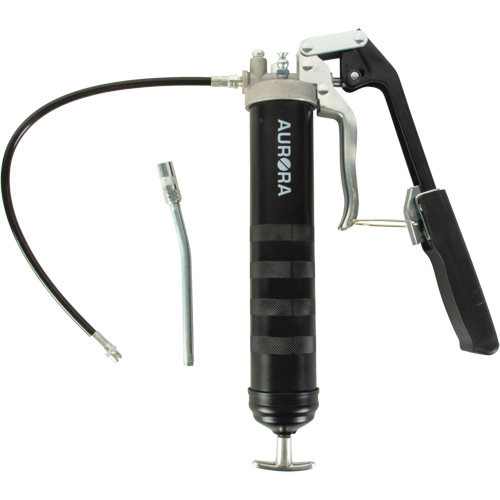 Dual Grease Gun Pistol with Lever Handle Groupe Belzile Dickner