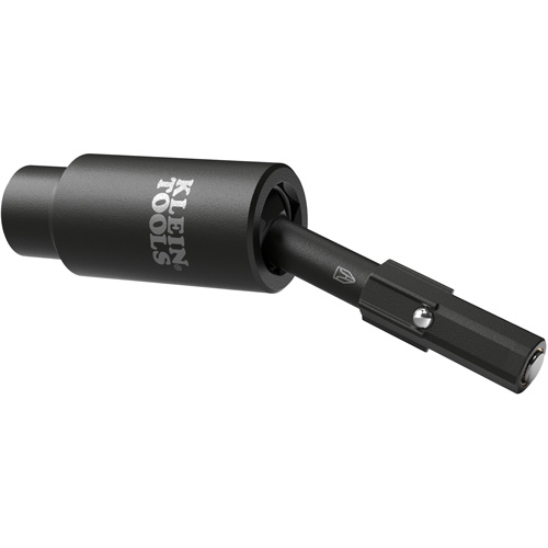 Adaptateur pivotant pour douille &agrave; chocs r&eacute;versible, 1/4" Prise, Dimension m&acirc;le 1/4", Sph&eacute;rique, 2-7/10" lo Groupe Belzile Dickner