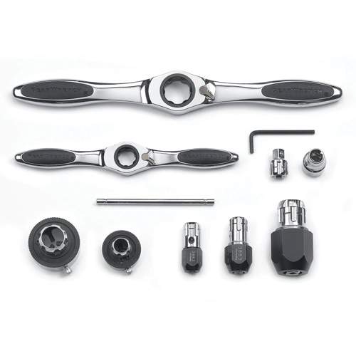 Jeu d'accessoires pour tarauds &agrave; cliquet et fili&egrave;res, 11 Morcea Groupe Belzile Dickner