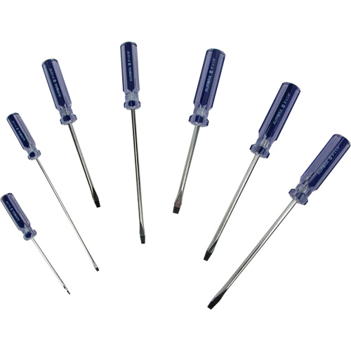 Slotted Screwdriver Kit, 7 Pcs. Groupe Belzile Dickner