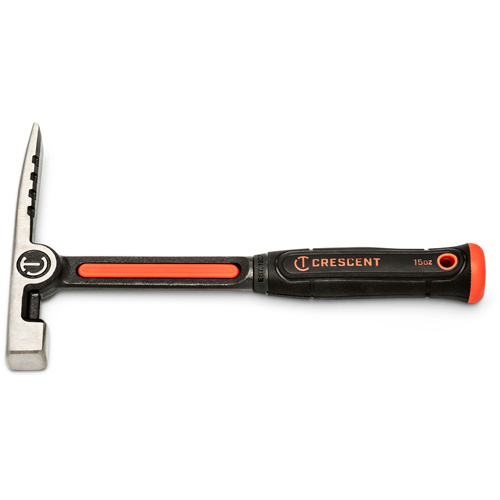 Brick Hammer, 15 oz., Solid Steel Handle, 7" L Groupe Belzile Dickner