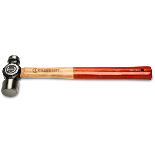 Ball Pein Hammer, 32 oz. Head Weight, Polished Face, Wood Handle Groupe Belzile Dickner