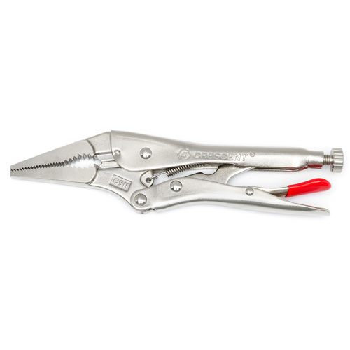 Locking Pliers with Wire Cutter, 9" Length, Long Nose Groupe Belzile Dickner