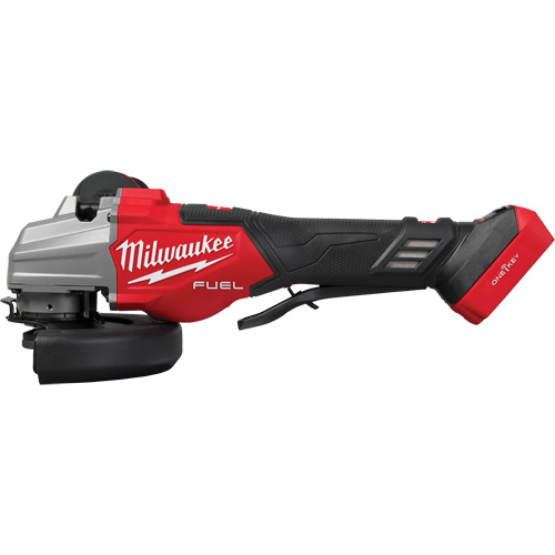 FUEL Dual Trigger Braking Grinder with Paddle Switch & ONE KEY, 6"/4-1/2" Wheel, 18 V Groupe Belzile Dickner