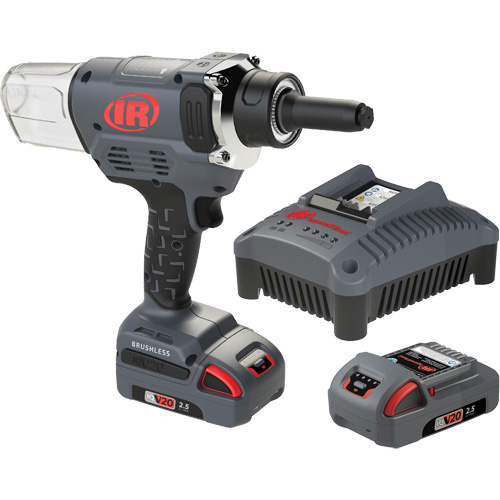 Trousse d'outil &agrave; rivets aveugles sans fil Groupe Belzile Dickner