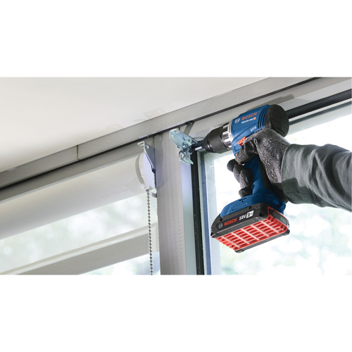 Trousse perceuse-visseuse compacte sans balais, Lithium-ion, 18 V, Mandrin 1/2", Couple 400 lb-po Groupe Belzile Dickner