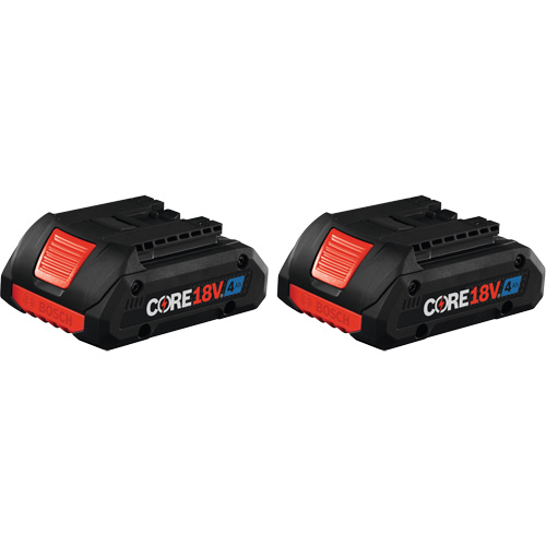 Batteries CORE18V &agrave; puissance avanc&eacute;e, Lithium-ion, 18 V, 4 A Groupe Belzile Dickner