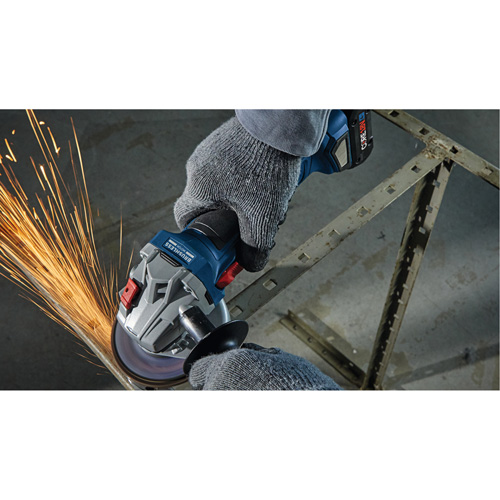 Brushless Angle Grinder with Slide Switch, 4-1/2" Wheel, 18 V Groupe Belzile Dickner