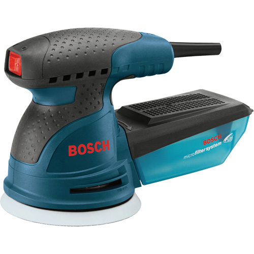 Palm Random Orbit Sander/Polisher, 5" Sand Paper, 2.5 A, 120 V Groupe Belzile Dickner
