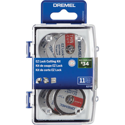 Micro trousse d'accessoires rotatifs de d&eacute;coupe EZ Lock Groupe Belzile Dickner