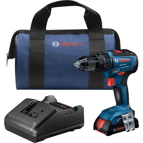 EC Brushless 1/2 In. Hammer Drill/Driver Kit, 1/2" Chuck, 18 V Groupe Belzile Dickner