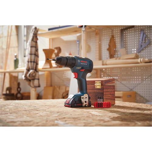 EC Brushless 1/2 In. Hammer Drill/Driver Kit, 1/2" Chuck, 18 V Groupe Belzile Dickner
