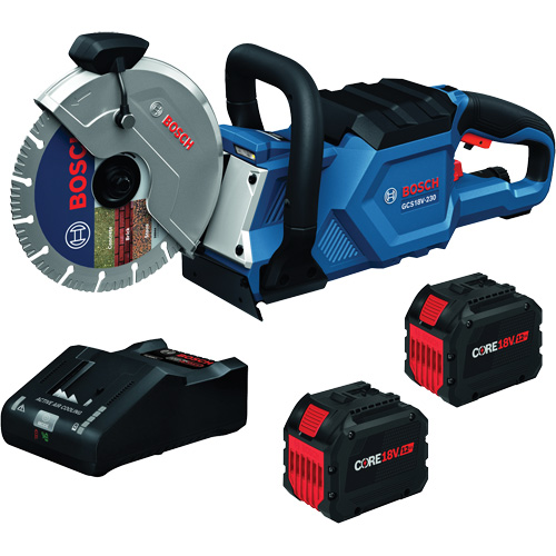 Brushless Cutoff Saw Kit, 9", 18 V Groupe Belzile Dickner