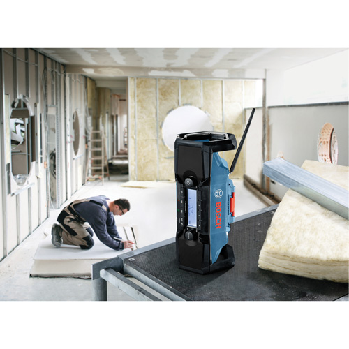 Compact Jobsite Radio with Bluetooth&reg; 5.0, Lithium-Ion, 18 V Groupe Belzile Dickner