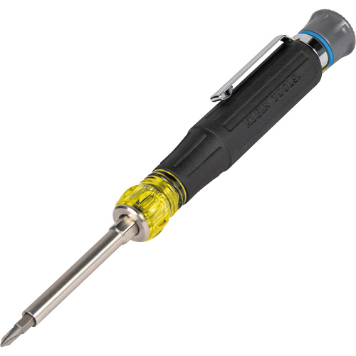 13-in-1 Multi-Bit Pocket Precision Screwdriver, 6-1/2" L, Cushion Grip Handle Groupe Belzile Dickner