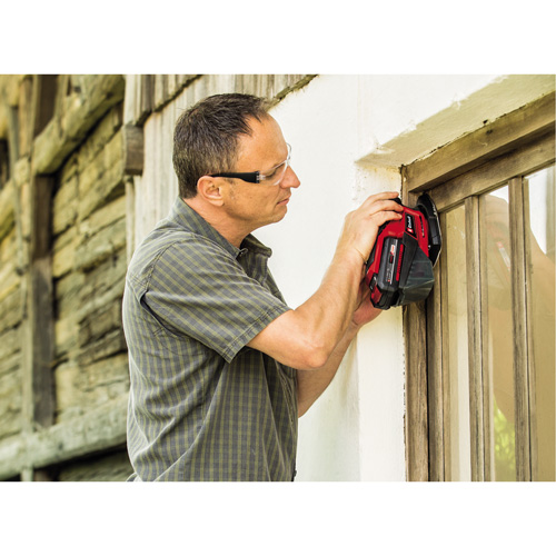 Cordless Palm Detail Sander (Tool Only) Groupe Belzile Dickner