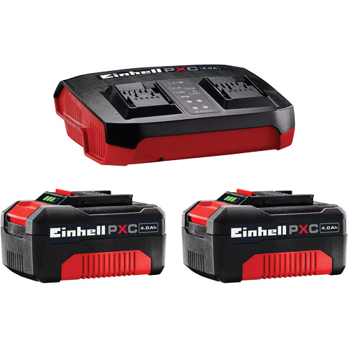 Ensemble de d&eacute;part de batterie et chargeur PXC, Lithium-ion, 18 V, 4 Ah Groupe Belzile Dickner