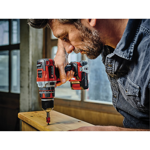 Professional Cordless Hammer Drill/Driver Kit, 1/2" Chuck, 18 V Groupe Belzile Dickner