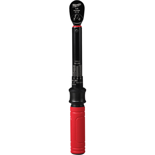 Torque Wrench, Click, 1/4" Square Drive, 4.5 - 22.6 N.m/40 - 200 in-lbs Groupe Belzile Dickner