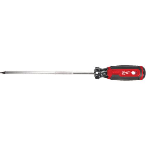 Square Screwdriver, #2 Tip, 12-7/10" L, Cushion Grip Handle Groupe Belzile Dickner