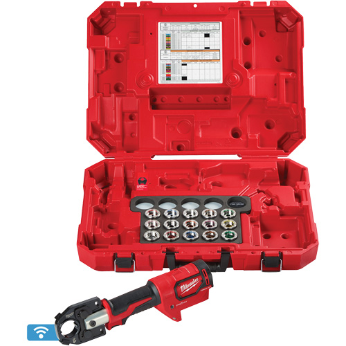 Sertisseuse M18 FORCE LOGIC 600 MCM avec matrices #8 - 600 MCM Cu Groupe Belzile Dickner