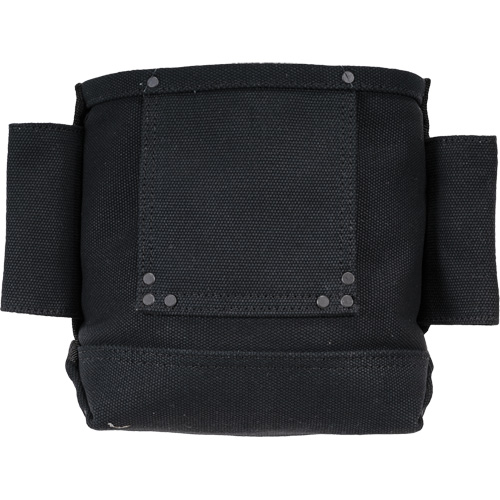 Phantom Collection Nut & Bolt Bag with 2 Sleeves, Canvas, 3 Pockets, Black Groupe Belzile Dickner