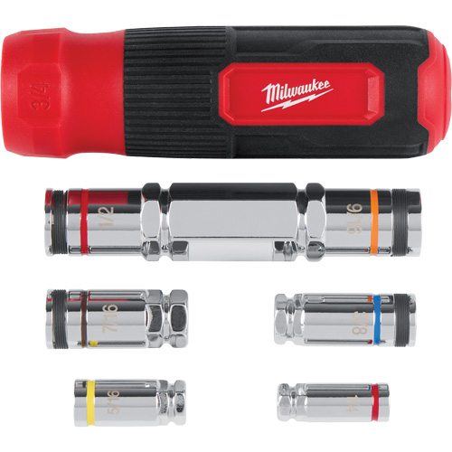 Tournevis multi-&eacute;crous HOLLOWCORE 7-en-1, 9-9/100" lo, Magn&eacute;tique Groupe Belzile Dickner