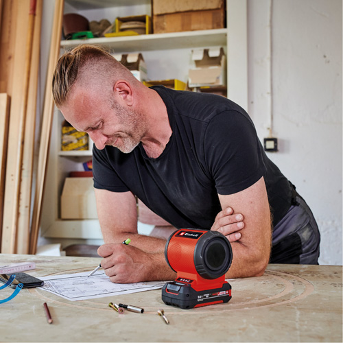 Haut-parleur Bluetooth sans fil TC-SR 18 Li BT (outil seulement), Lithium-ion, 18 V Groupe Belzile Dickner