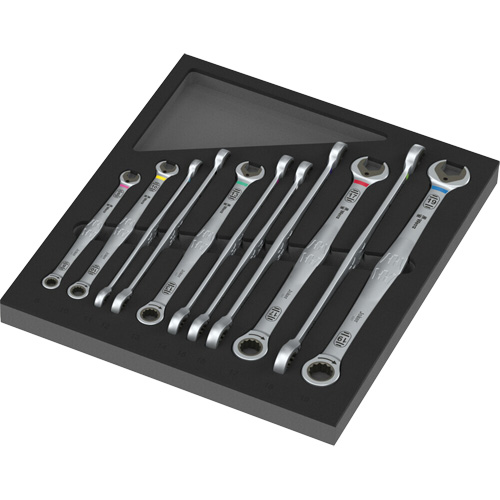 Insert en mousse 9735 pour jeu 6007 Joker 1, Combinaison &agrave; cliquet, 12 morcea Groupe Belzile Dickner