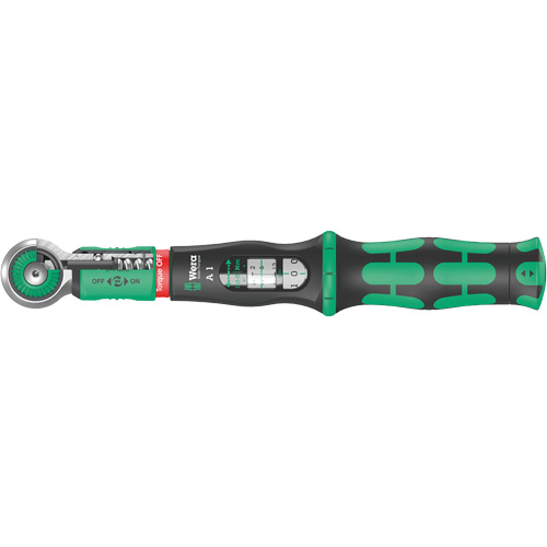 Cl&eacute; dynamom&eacute;trique Safe-Torque A 1, &agrave; cliquer, Entraînement 1/4" carr&eacute;, 2 - 9 lb-pi Groupe Belzile Dickner