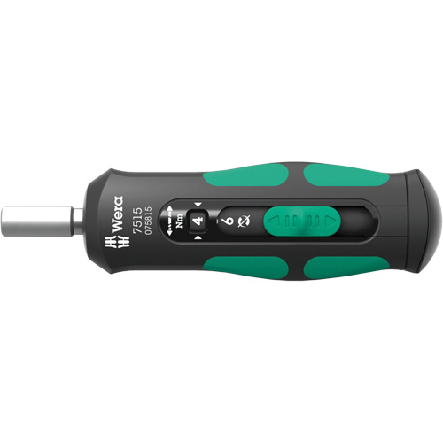Tournevis dynamom&eacute;trique &agrave; couple s&eacute;curis&eacute; et vitesse rapide Kraftform, Gamme de couple 2 - 6 Nm, 5-4/5" Longueur Groupe Belzile Dickner
