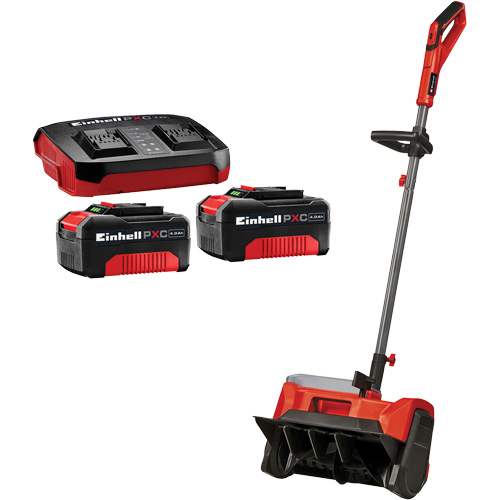 Ensemble pelle &agrave; neige sans fil 36 V avec batteries et chargeur, Largeur de 16" (40,64 cm) Groupe Belzile Dickner