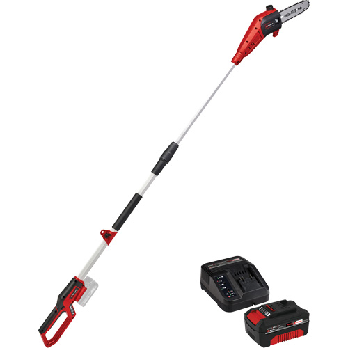 Cordless Pole Chain Saw with 4Ah Battery & Charger Starter Kit Groupe Belzile Dickner