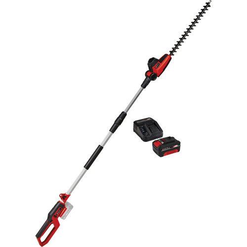 Taille-haie &agrave; perche sans fil avec batterie 4 Ah et ensemble de d&eacute;part de chargeur, 18", 18 V, &agrave; pile Groupe Belzile Dickner