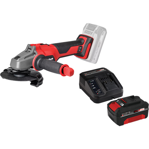 Professional Cordless Angle Grinder with 4Ah PXC Battery & Charger Starter Kit, 5" Wheel, 18 V Groupe Belzile Dickner