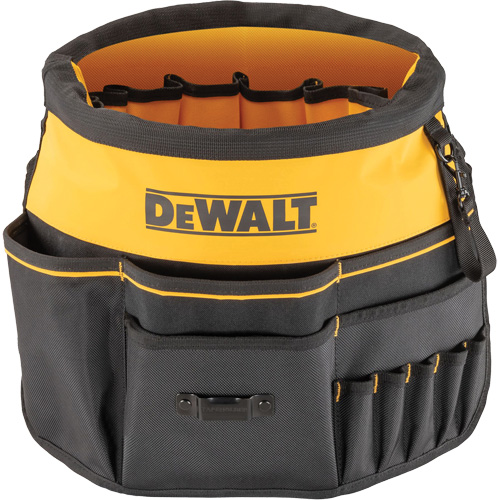Bucket Tool Organizer, 19-3/4" L x 2" W x 19-5/8" H, Black/Yellow Groupe Belzile Dickner