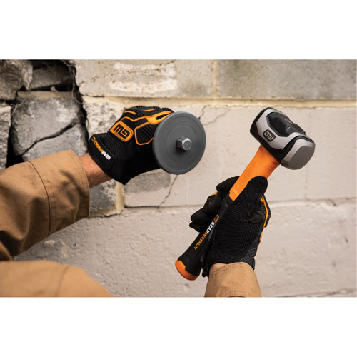 Drilling Hammer, 48 oz., Fibreglass Handle, 11-3/10" L Groupe Belzile Dickner
