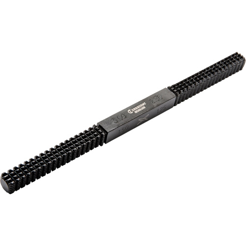 No. 8 Metric Bolt Thread Restoring File, Square, 9" Groupe Belzile Dickner