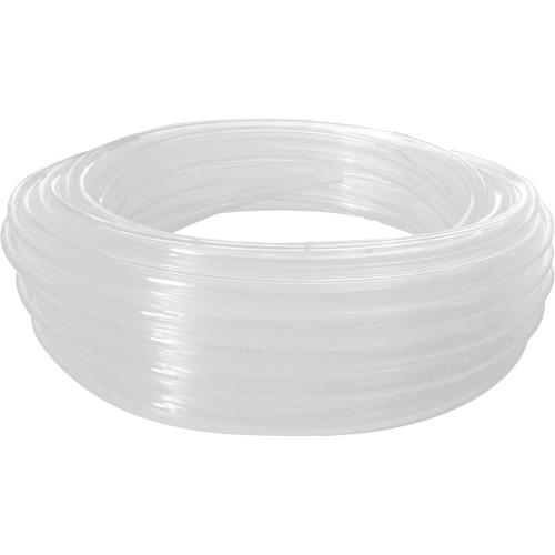High-Flexibility Pneumatic Tubing, Air, 0.5" OD x 100' L, Polyurethane, Clear Groupe Belzile Dickner