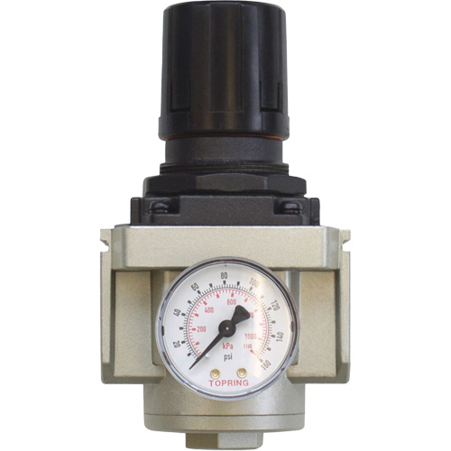 AIRFLO 450 Aluminum Regulator, 3/4" NPT, 145 PSI Max. PSI, Modular Groupe Belzile Dickner