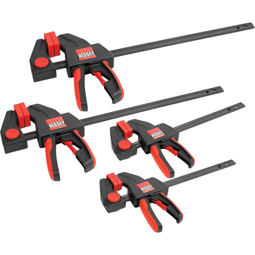 4-Piece Medium & Large Trigger Clamps Set, 12" (304.8 mm)/6" (152.4 mm) Groupe Belzile Dickner