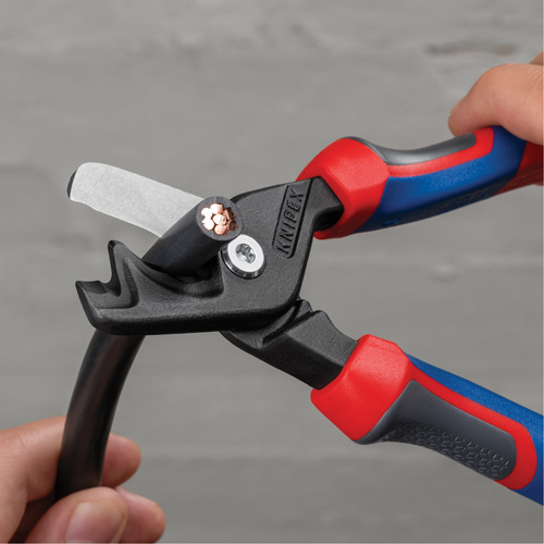 StepCut&reg; XL Cable Shears with KNIPEXTEND Handle, 9" Groupe Belzile Dickner